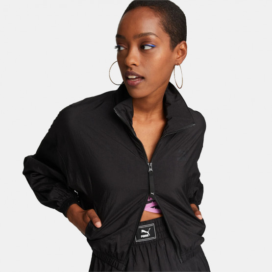 Puma Dare to Woven Cropped Track Jacket