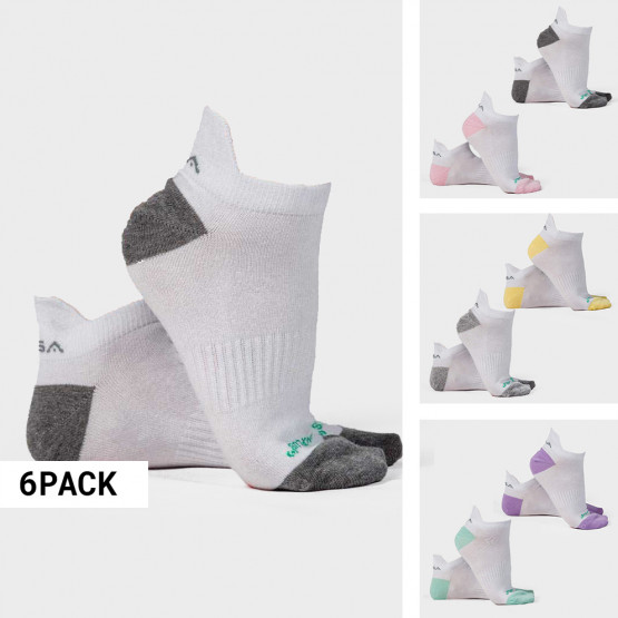 GSA Low Cut Ultralight Organic Plus 6-Pack Γυναικείες Κάλτσες