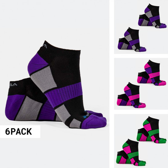 Gsa Low Cut Extra Cushioned Hydro Socks 6-pack Γυναικείες Κάλτσες