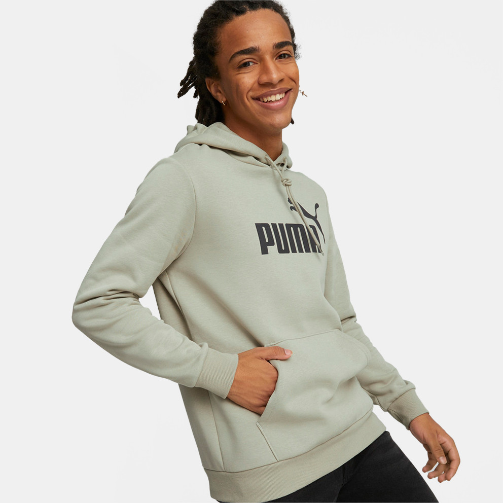 Puma Essentials Big Logo Fleece Ανδρική Μπλούζα με Κουκούλα