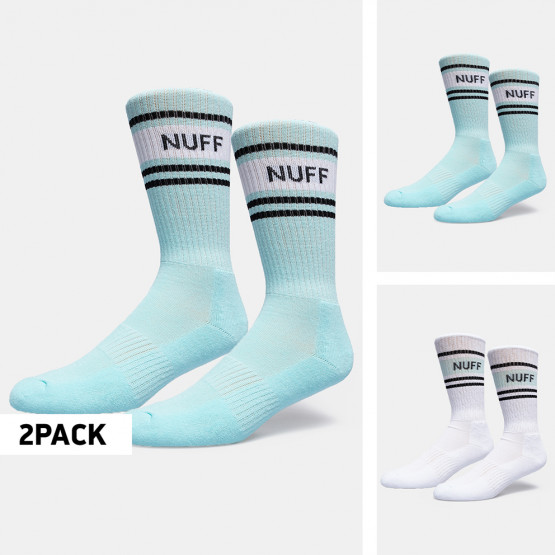 Nuff Stripy Crew 2-Pack Women's Socks