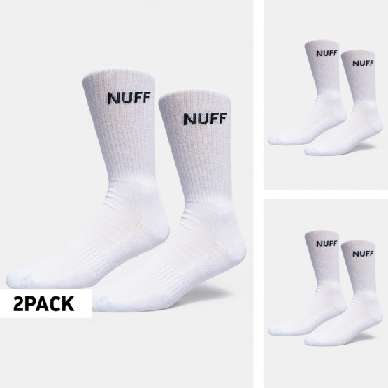 Nuff Logo Crew Unisex 2-Pack Κάλτσες