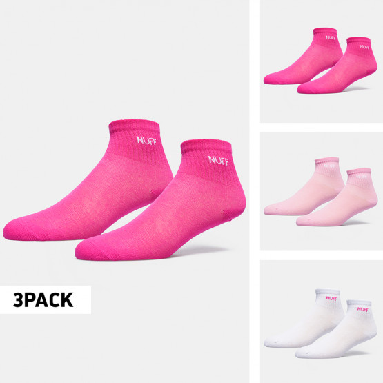 Nuff Logo ankle 3-Pack Παιδικές Κάλτσες