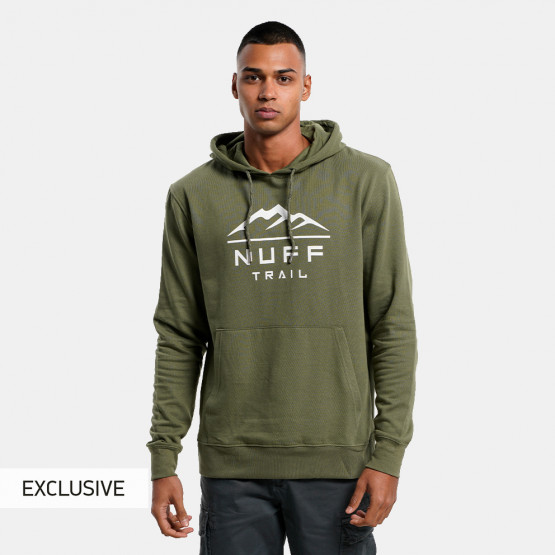 Nuff Trail Logo Ανδρική Μπλούζα με Κουκούλα