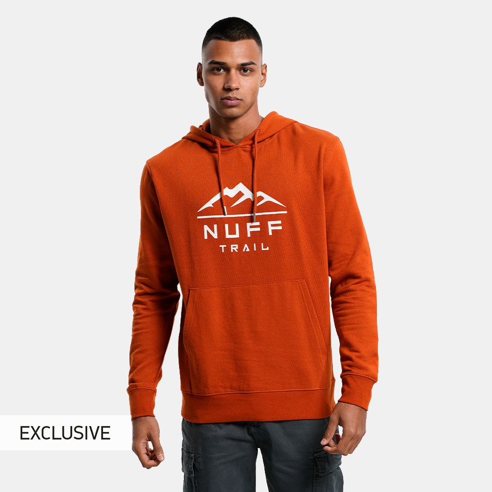 Nuff Trail Logo Ανδρική Μπλούζα με Κουκούλα