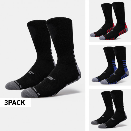 SOFSOLE Anti-Friction Crew 3-Pack Ανδρικές Κάλτσες