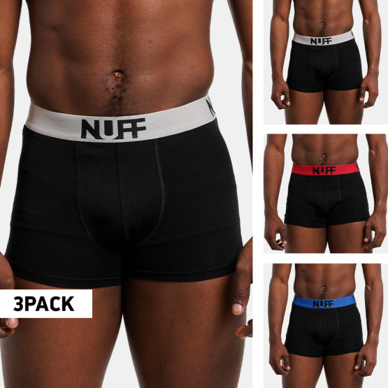 Nuff Colorful 3 Pack Men's Trunk
