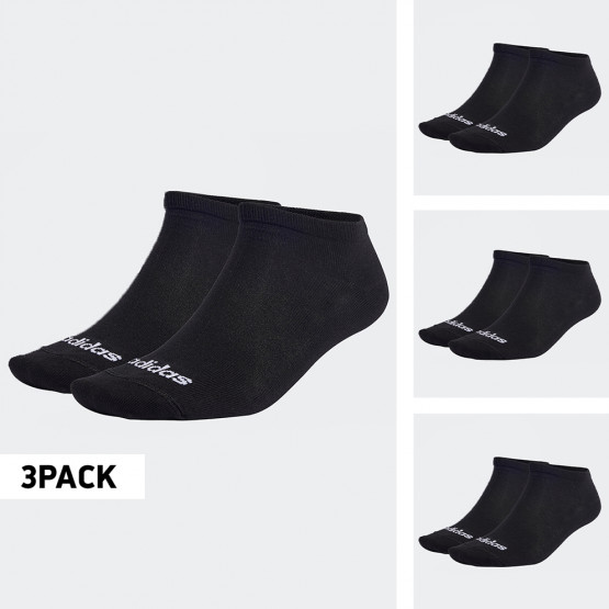 adidas Performance Linear Low Cut 3-Pack Unisex Κάλτσες
