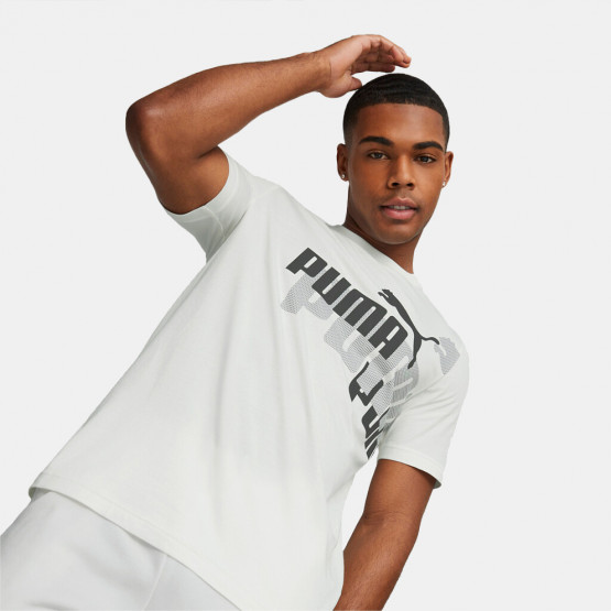 Puma Essentials Logo Power Ανδρικό T-Shirt