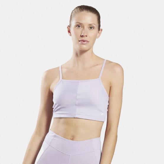 Reebok Sport Yoga Rib Γυναικείο Cropped T-shirt