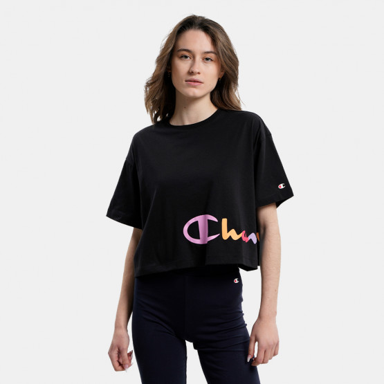 Champion Crewneck Γυναικείο Cropped T-Shirt