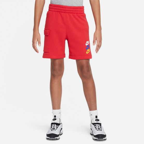 Nike Sportswear Fleece Cargo Παιδικό Σορτς