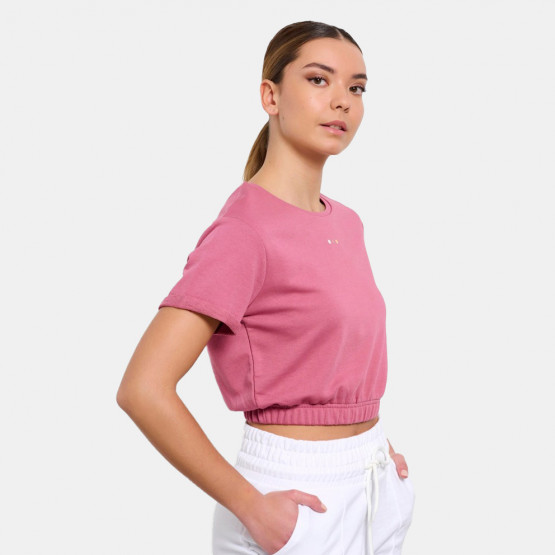 BodyTalk Snaps Cropped Γυναικείο T-Shirt