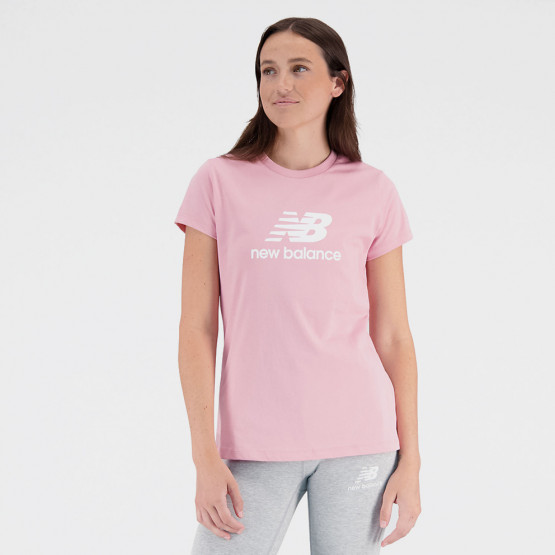 New Balance Essentials Stacked Logo Γυναικείο T-shirt