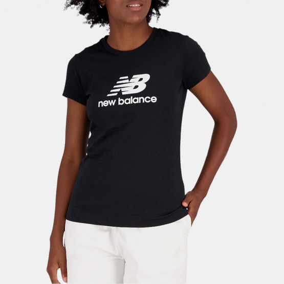 New Balance Essentials Stacked Logo Γυναικείο T-shirt