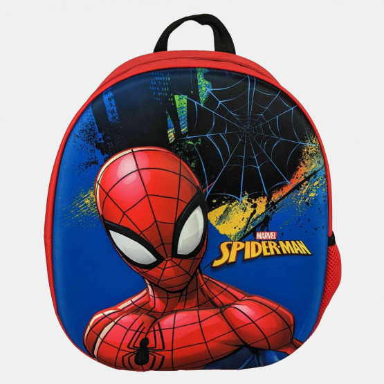 GIM 3D Spiderman Black City Kids' Backpack 12L