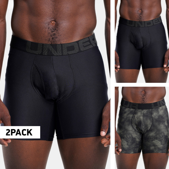 Under Armour Tech 6In Novelty 2 Pack Ανδρικά Μπόξερ