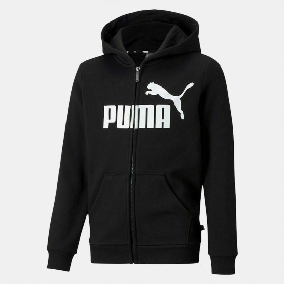 Puma Essentials Big Logo Full-Zip Παιδική Ζακέτα