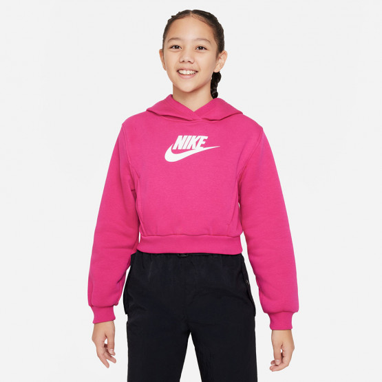 Nike Sportswear Club Fleece Παιδική Μπλούζα Με Κουκούλα