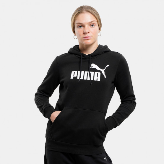 Puma Essentials Logo Γυναικεία Μπλούζα με Κουκούλα