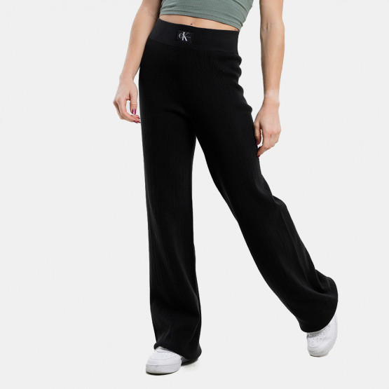 Calvin Klein Variegated Rib Sweater Women's Track Pants