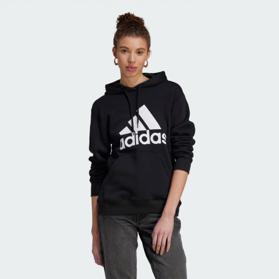 adidas Sportswear Big Logo Fleece Γυναικεία Μπλούζα με Κουκούλα