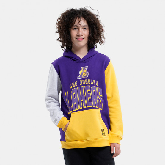 NBA Los Angeles Lakers Rim Shot Pullover Παιδική Μπλούζα με Κουκούλα